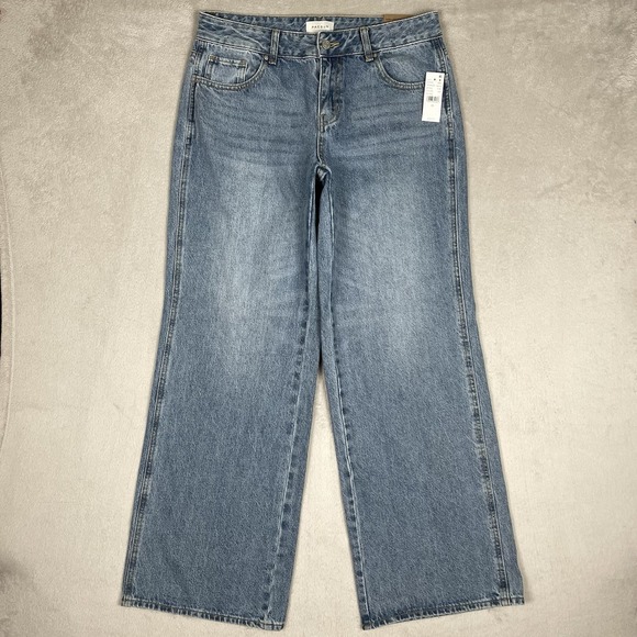 PacSun Denim - Pacsun Casey‎ Low Rise Baggy Jeans Womens 32x31 Blue Wide Leg Y2K Skater NEW
